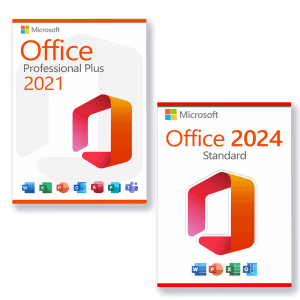 Microsoft Office 2024 Standard + Microsoft Office 2021 Professional Plus Licenza per 3 PC