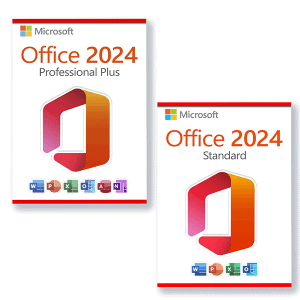 Microsoft Office 2024 Standard + Microsoft Office 2024 Professional Plus Licenza per 3 PC